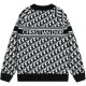 [가격문의][홍콩명품,Christian Dior] 디올 25SS 로고 오블리크 캐시미어 니트 스웨터 (블랙), BM22767, S1F, 레플리카의류,미러급사이트