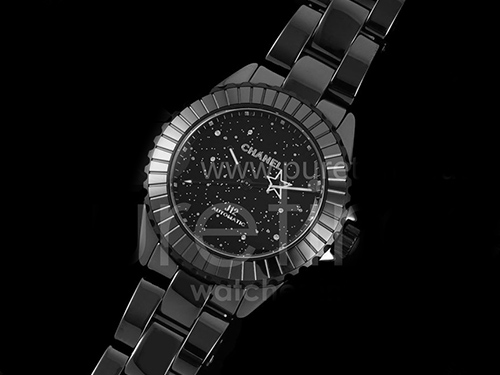 [홍콩명품.CHANEL] 샤넬 J13 38mm 블랙 세라믹 베젤 블랙 스타 다이얼