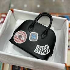 [홍콩명품.Hermes] 에르메스 25SS 로고 ZARE Bolide 1923 Mini Paigu Colle 핸드백 (블랙), BGM5248, H3, 홍콩명품가방,명품쇼핑몰,크로스백,핸드백,구매대행