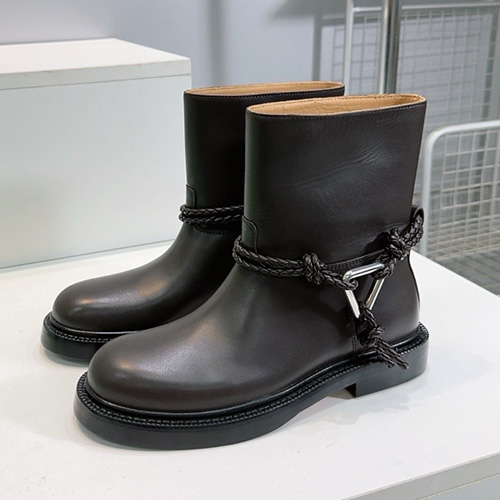 [홍콩명품.BOTTEGA VENETA] 보테가베네타 25SS 로고 여성 레더 가죽 워커 부츠 (2컬러), SE5706, GHS, 명품스니커즈,운동화,구두,로퍼,하이탑,신발