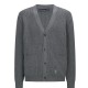 [홍콩명품.LOUIS VUITTON] 루이비통 25SS 로고 캐시미어 V넥 니트 가디건 (그레이), BM22912, G5, 레플리카의류,미러급사이트