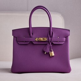 [홍콩명품.Hermes] 에르메스 25SS 로고 Birkin 30 토트백 핸드백 (퍼플-금장), BGM5261, BDA, 홍콩명품가방,명품쇼핑몰,크로스백,핸드백,구매대행