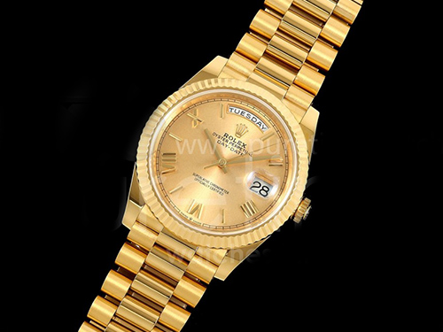 [홍콩명품시계.ROLEX] 로렉스 롤렉스 데이데이트 40mm 옐로우골드 다이얼