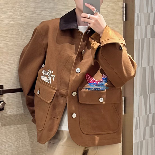 [홍콩명품.LOUIS VUITTON] 루이비통 25SS 로고 NIGO 콜라보 카라 자켓 1AIMQP, BM22934, KB, 레플리카의류,미러급사이트