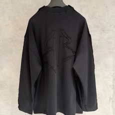 [홍콩명품.BALENCIAGA] 발렌시아가 25SS 로고 자수 빈티지 긴팔 티셔츠 (2컬러), BM23000, KK, 레플리카의류,미러급사이트