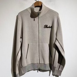 [홍콩명품.BERLUTI] 벨루티 25SS 로고 터틀넥 니트 가디건 집업 자켓 (2컬러), BM23044, X2, 레플리카의류,미러급사이트