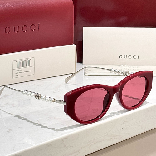 [홍콩명품.Gucci] 구찌 25SS 로고 GG1829 연예인 여자 남자 안경 선글라스 (레드-실버), SG792, JX, 홍콩명품쇼핑몰,해외직구,구매대행