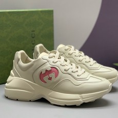 [홍콩명품.Gucci] 구찌 25SS 로고 여성 라이톤 스니커즈 운동화 (아이보리), SE5808, PMD, 명품스니커즈,운동화,구두,로퍼,하이탑,신발