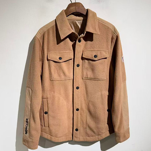 [홍콩명품.MONCLER] 몽클레어 25SS 로고 플리스 카라 셔츠 자켓 (2컬러), BM23092, X2, 레플리카의류,미러급사이트