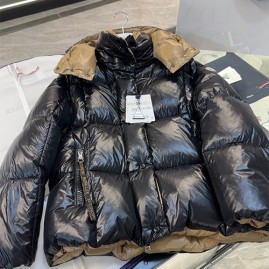 [가격문의][홍콩명품.MONCLER] 몽클레어 25SS 로고 여성 Parnaiba 구스다운 후드 패딩 자켓 (블랙), BM23113, KSM, 레플리카의류,미러급사이트
