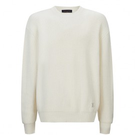 [가격문의][홍콩명품.LOUIS VUITTON] 루이비통 25SS 로고 캐시미어 니트 스웨터 1AIK01 (아이보리), BM23156, JL, 레플리카의류,미러급사이트