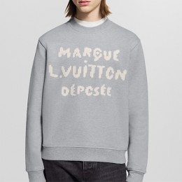 [홍콩명품.LOUIS VUITTON] 루이비통 25SS 로고 엠브로이더드 시그니처 스웨트셔츠 1AIKCO, BM23158, JL, 레플리카의류,미러급사이트