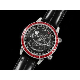 [홍콩명품시계.PATEK PHILIPPE] 파텍필립 그랜드 컴플리케이션즈 레드 다이아몬드 베젤 블랙 다이얼