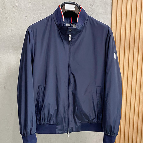 [홍콩명품.MONCLER] 몽클레어 25SS 로고 터틀넥 봄버 자켓 (3컬러), BM23191, KSM, 레플리카의류,미러급사이트