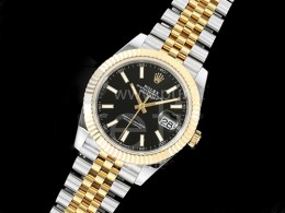 [홍콩명품시계.ROLEX] 로렉스 롤렉스 데이저스트 41mm 126333 옐로우골드 콤비 904L 스틸 블랙 다이얼