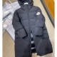 [홍콩명품.MONCLER] 몽클레어 25SS 로고 Bosona 구스다운 후드 롱 패딩 자켓 (블랙), BM23245, PG, 레플리카의류,미러급사이트