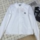 [홍콩명품,MIU MIU] 미우미우 25SS 로고 자수 여성 남방 셔츠 (2컬러), BM23259, PG, 레플리카의류,미러급사이트