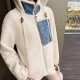 [홍콩명품.LOUIS VUITTON] 루이비통 25SS 로고 여성 모노그램 플리스 후드 자켓 (2컬러), BM23292, MC, 레플리카의류,미러급사이트