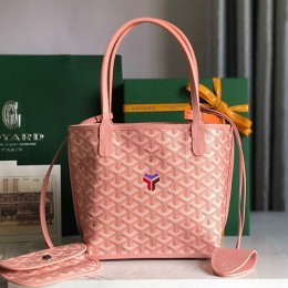 [홍콩명품,GOYARD] 고야드 25SS 로고 Anjou Mini 토트백 핸드백 (핑크), BGM5325, MD, 홍콩명품가방,명품쇼핑몰,크로스백,핸드백,구매대행