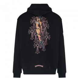 [홍콩명품.Chrome Hearts] 크롬하츠 25SS 로고 Deadly Doll 후드 집업 자켓 (블랙), BM23442, JL, 레플리카의류,미러급사이트