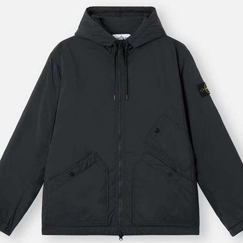 [홍콩명품.Stone Island] 스톤아일랜드 25SS 로고 탈부착 솜패딩 후드 파카 자켓 (3컬러), BM23503, ST1, 레플리카의류,미러급사이트