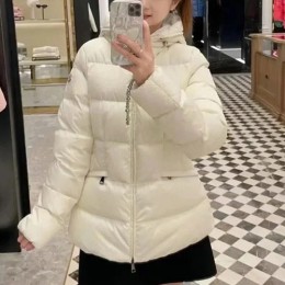 [가격문의][홍콩명품.MONCLER] 몽클레어 25SS 로고 여성 Avoce 후드 다운 패딩 자켓 (2컬러), BM23573, KB, 레플리카의류,미러급사이트