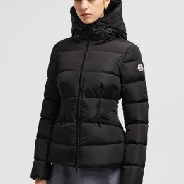 [가격문의][홍콩명품.MONCLER] 몽클레어 25SS 로고 여성 Avoce 후드 다운 패딩 자켓 (블랙), BM23574, KB, 레플리카의류,미러급사이트