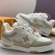 [홍콩명품.LOUIS VUITTON] 루이비통 25SS 로고 모노그램 SKATE 스니커즈 운동화 (화이트-베이지), SE5855, PMD, 명품스니커즈,운동화,구두,로퍼,하이탑,신발