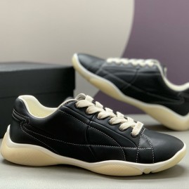 [홍콩명품,PRADA] 프라다 25SS 로고 레더 가죽 스니커즈 운동화 (2컬러), SE5858, PMD, 명품스니커즈,운동화,구두,로퍼,하이탑,신발