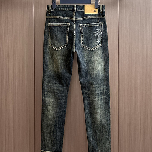 [홍콩명품.Chrome Hearts] 크롬하츠 25SS 로고 데님 팬츠 진 청바지, BM23654, HH, 레플리카의류,미러급사이트