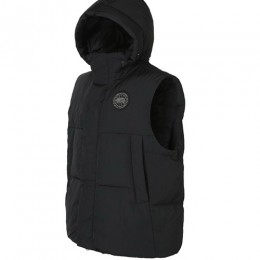 [홍콩명품.CANADA GOOSE] 캐나다구스 25SS 로고 다운 패딩 조끼 베스트 (블랙), BM23676, HH, 레플리카의류,미러급사이트