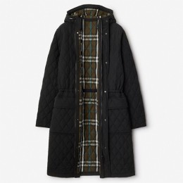 [홍콩명품.Burberry] 버버리 25SS 로고 여성 퀄팅 솜패딩 후드 트렌치 코트 자켓 (2컬러), BM23746, KSM, 레플리카의류,미러급사이트