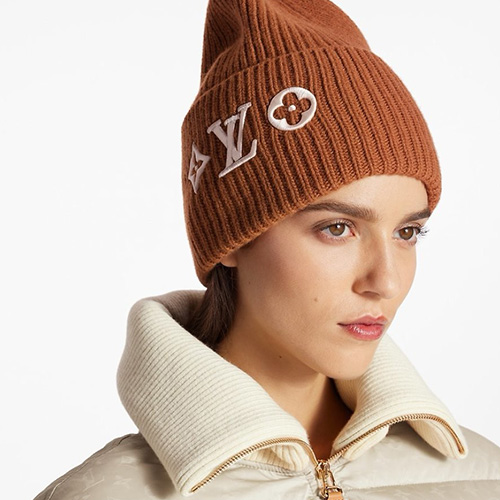 [홍콩명품.LOUIS VUITTON] 루이비통 25SS 로고 HEADLINE 비니 모자 (2컬러), CA0409, JL, 명품레플리카 모자 캡 남자여자