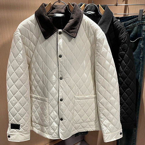 [홍콩명품.Burberry] 버버리 25SS 로고 퀄팅 카라 솜패딩 자켓 (2컬러), BM23921, 레플리카의류,미러급사이트