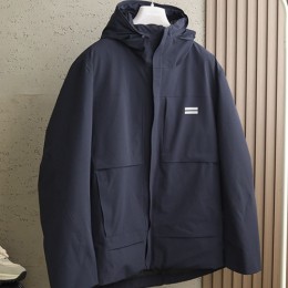 [홍콩명품.ZEGNA] 제냐 25SS 로고 다운 패딩 후드 파카 자켓 (2컬러), BM23923, 레플리카의류,미러급사이트