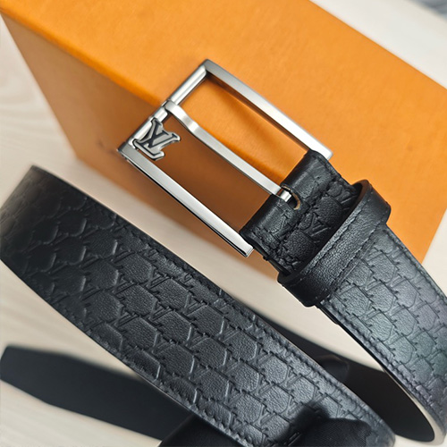 [홍콩명품.LOUIS VUITTON] 루이비통 25SS 로고 레더 가죽 벨트 (2컬러), 3.5cm, BT1481, 명품레플리카,인터넷쇼핑몰,남자명품,해외직구