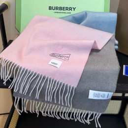 [홍콩명품.Burberry] 버버리 25SS 로고 185-30 캐시미어 스카프 머플러 (핑크-그레이), ET3235, BR, 홍콩명품의류,구매대행,온라인명품