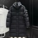 [가격문의][홍콩명품.MONCLER] 몽클레어 25SS 로고 Hanovertan 구스다운 후드 패딩 코트 자켓 (블랙), BM24028, KSM, 레플리카의류,미러급사이트