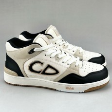 [홍콩명품,Christian Dior] 디올 25SS 로고 남여 B57 스니커즈 운동화 (블랙-베이지-화이트), SE5936, S3, 명품스니커즈,운동화,구두,로퍼,하이탑,신발