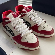 [홍콩명품,Christian Dior] 디올 25SS 로고 남여 B57 스니커즈 운동화 (레드-아이보리), SE5943, S3, 명품스니커즈,운동화,구두,로퍼,하이탑,신발