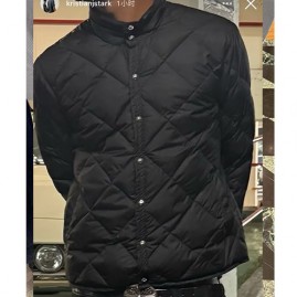 [홍콩명품.Chrome Hearts] 크롬하츠 25SS 로고 퀄팅 솜패딩 자켓 (블랙), BM24133, KB, 레플리카의류,미러급사이트