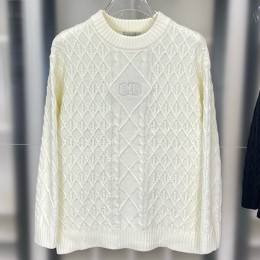 [홍콩명품,Christian Dior] 디올 25SS 로고 패턴 CD자수 니트 스웨터 (3컬러), BM24171, HH, 레플리카의류,미러급사이트
