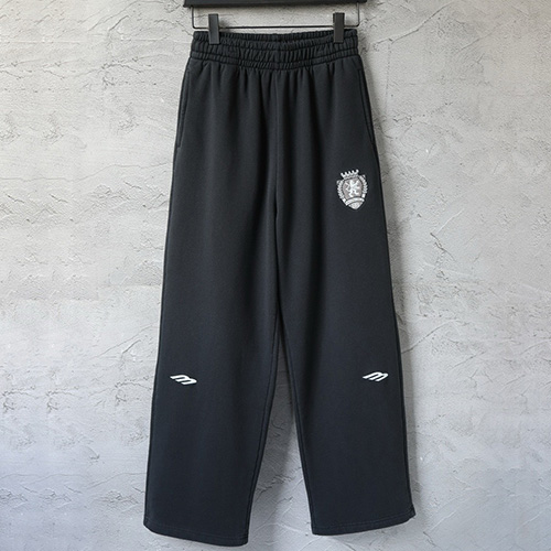 [가격문의][홍콩명품.BALENCIAGA] 발렌시아가 25SS 로고 자수 조거 팬츠 바지 (블랙), BM24260, KK, 레플리카의류,미러급사이트
