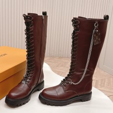 [가격문의][홍콩명품.LOUIS VUITTON] 루이비통 25SS 로고 여성 모노그램 레더 가죽 롱 부츠 (2컬러), SE5993, GHS, 명품스니커즈,운동화,구두,로퍼,하이탑,신발