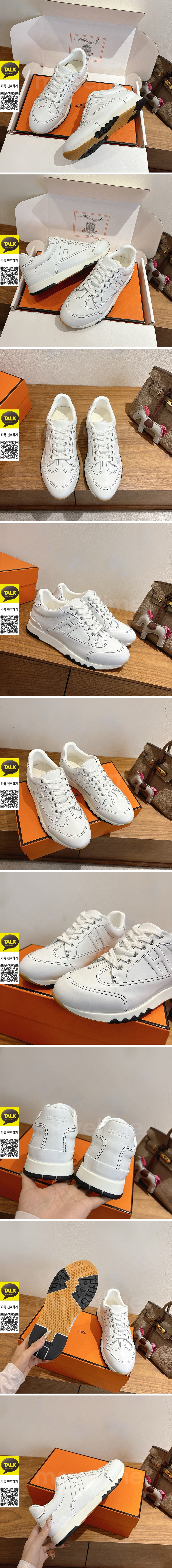 [가격문의][홍콩명품.Hermes] 에르메스 25SS 로고 남여 Trail 스니커즈 운동화 (화이트), SE6005, GHS, 명품스니커즈,운동화,구두,로퍼,하이탑,신발