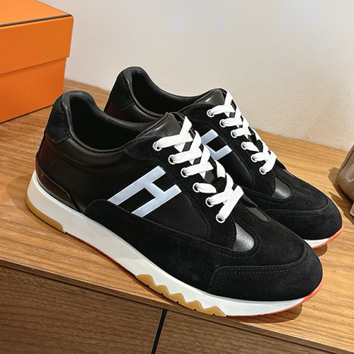 [가격문의][홍콩명품.Hermes] 에르메스 25SS 로고 남여 Trail 스니커즈 운동화 (블랙), SE6007, GHS, 명품스니커즈,운동화,구두,로퍼,하이탑,신발