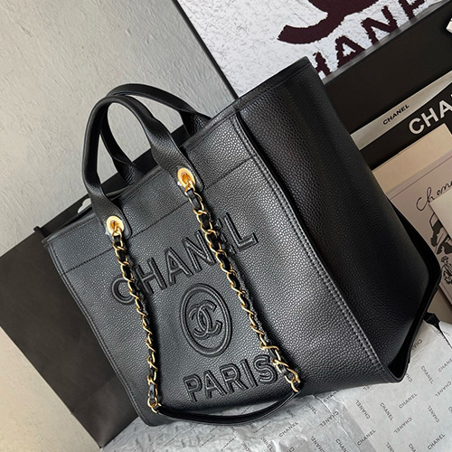 [가격문의][홍콩명품.CHANEL] 샤넬 25SS 로고 퀄팅 레더 가죽 토트백 핸드백 (블랙-금장), BGM5460, YF, 홍콩명품가방,명품쇼핑몰,크로스백,핸드백,구매대행