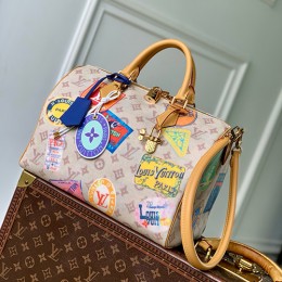 [홍콩명품.LOUIS VUITTON] 루이비통 25SS 로고 모노그램 Speedy Soft 30 핸드백 M14587 (아이보리), BGM5515, BDA, 홍콩명품가방,명품쇼핑몰,크로스백,핸드백,구매대행