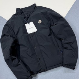 [홍콩명품.MONCLER] 몽클레어 26SS 로고 터틀넥 구스다운 패딩 자켓 (블랙), BM24309, JL, 레플리카의류,미러급사이트